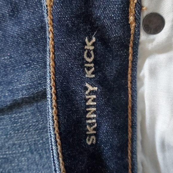 American Eagle Outfitters Women's Skinny Kick Jeans size 10 regular - Picture 4 of 6